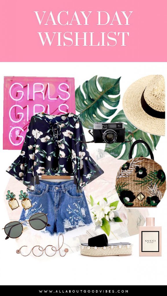 Summer Vacation Wishlist