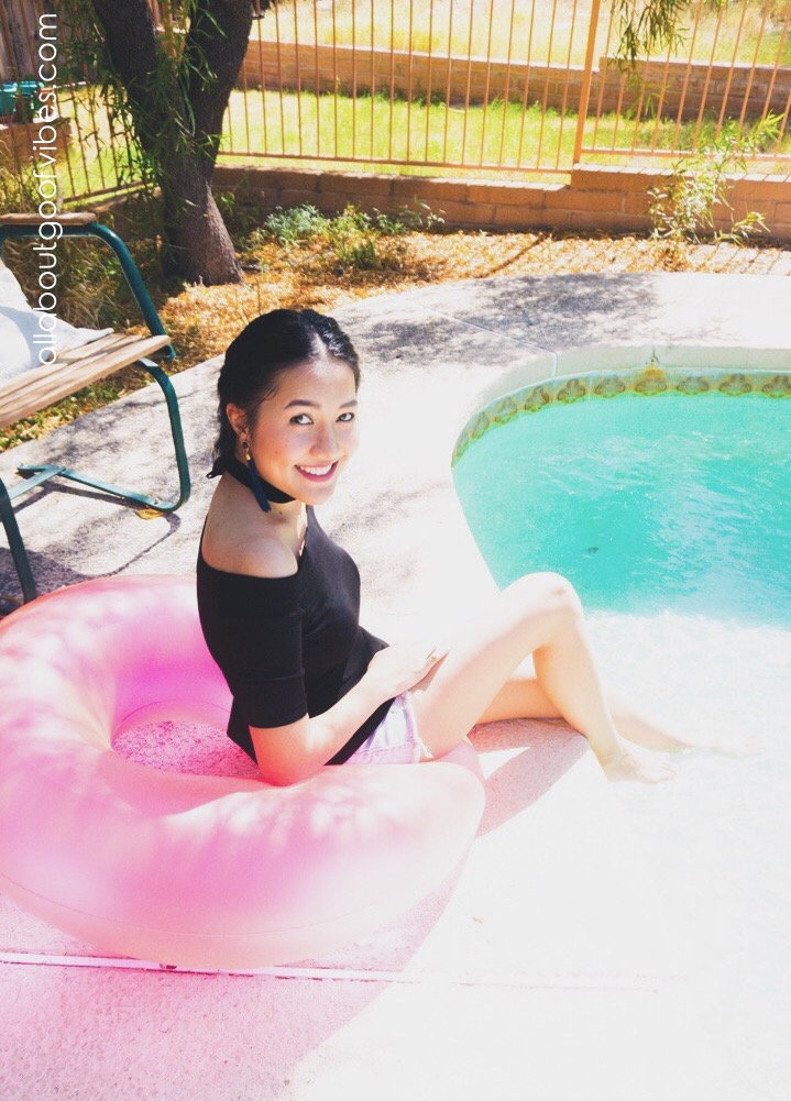 Tassel Earrings & Off the Shoulder | Summer Chic #OOTD