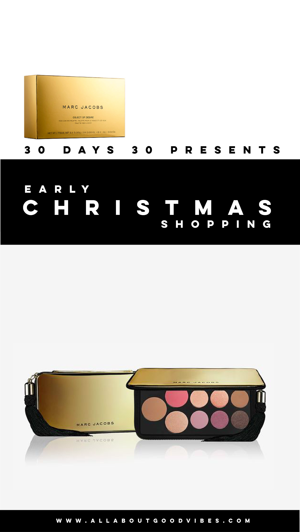 “Early Christmas Shopping 30 days 30 presents” Day 28 Marc Jacobs