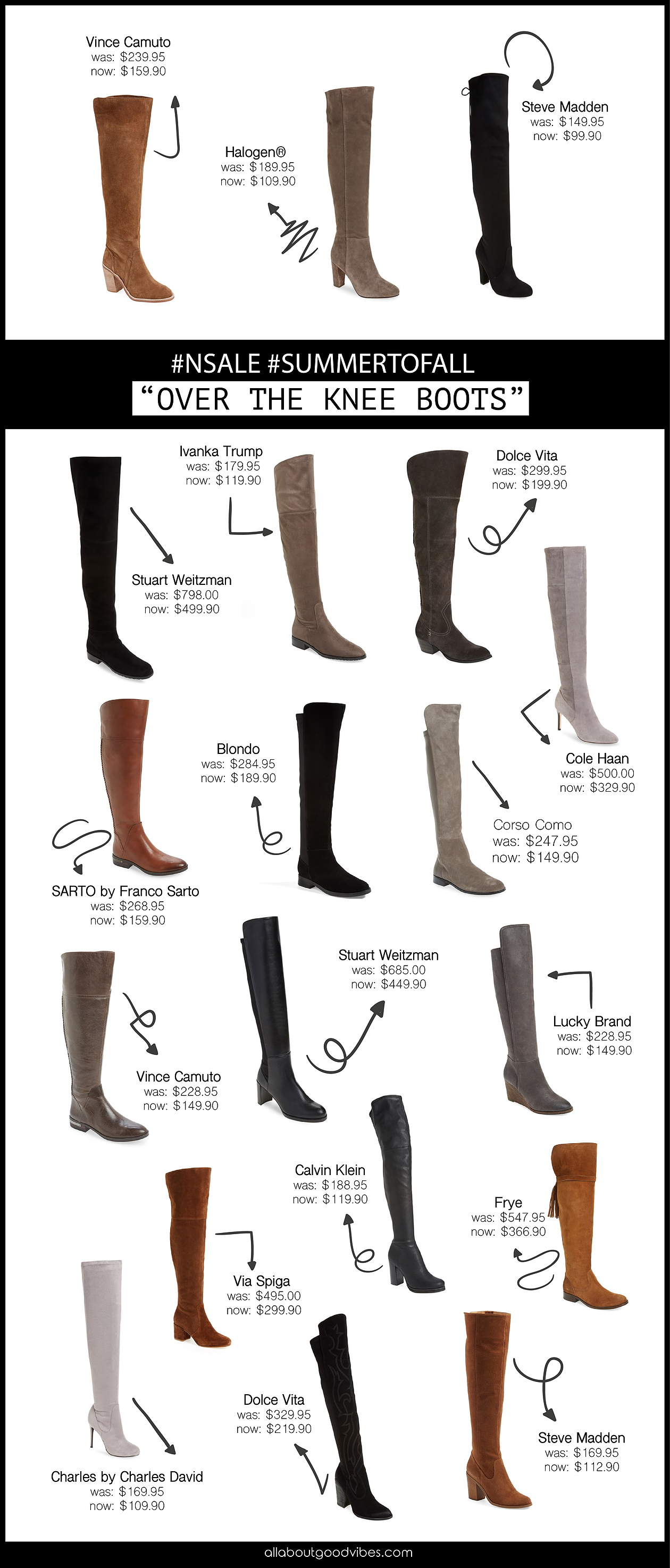 Knee Boots -Summer to Fall Must 