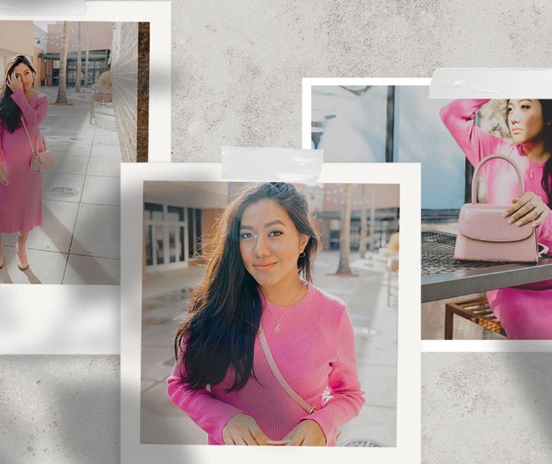 Pink Micro Top Handle| Vegan Handbag | The V Armoire