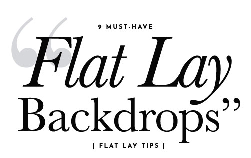 FLAT-LAY-BACKDROPS | All About Good Vibes